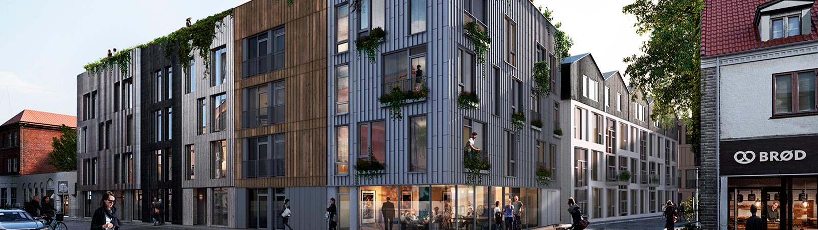 Knudrisrækkerne - visionært DGNB Guld-byggeri