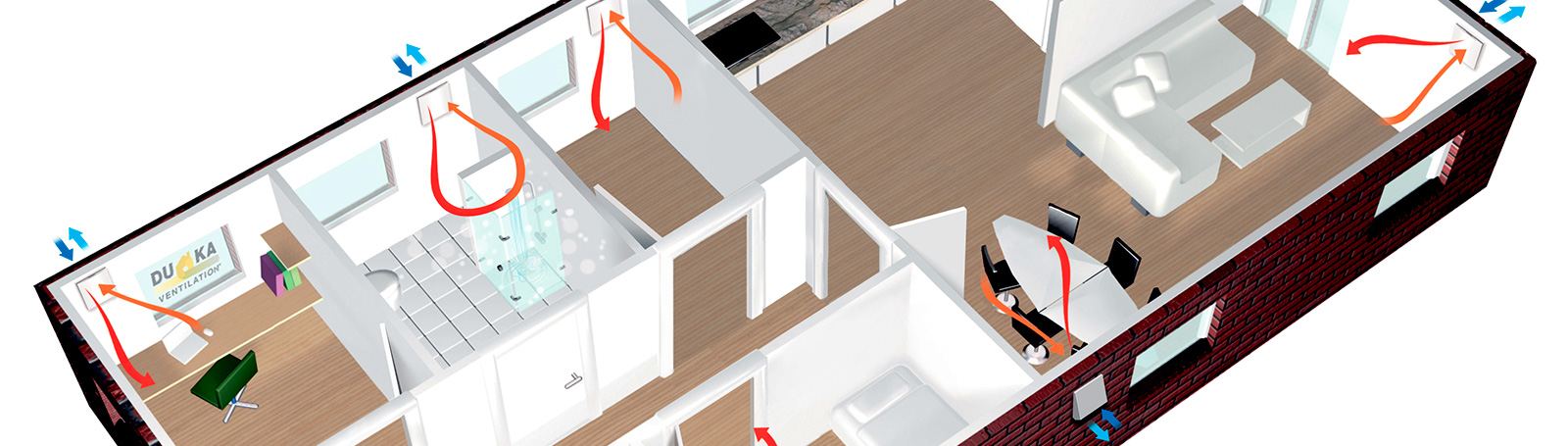 Sænk radonniveauet og genanvend varmen