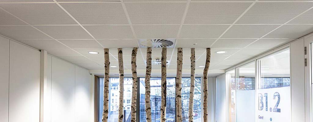 Lyddæmpende loftplader fra Knauf Danoline