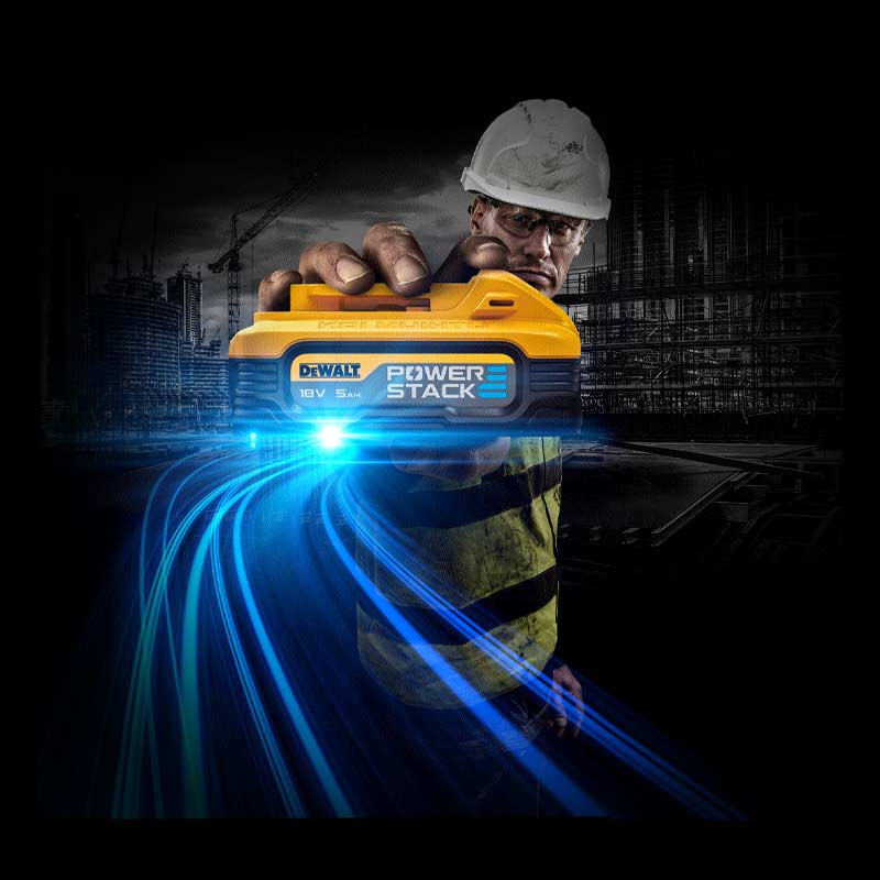 Dewalt 18 v batteri stock motiv