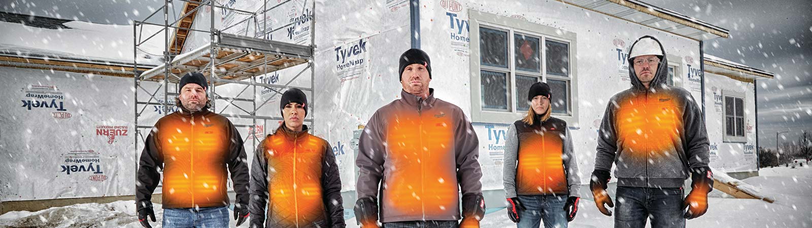 Batteri-opvarmet vintertøj