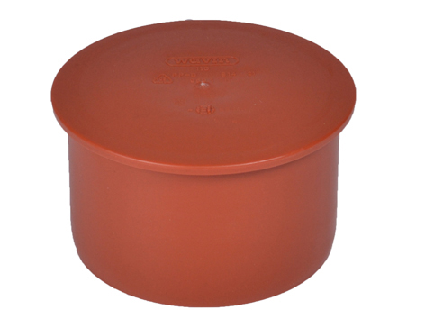 Wavin PP kloak prop f/muffe Rød - 110mm