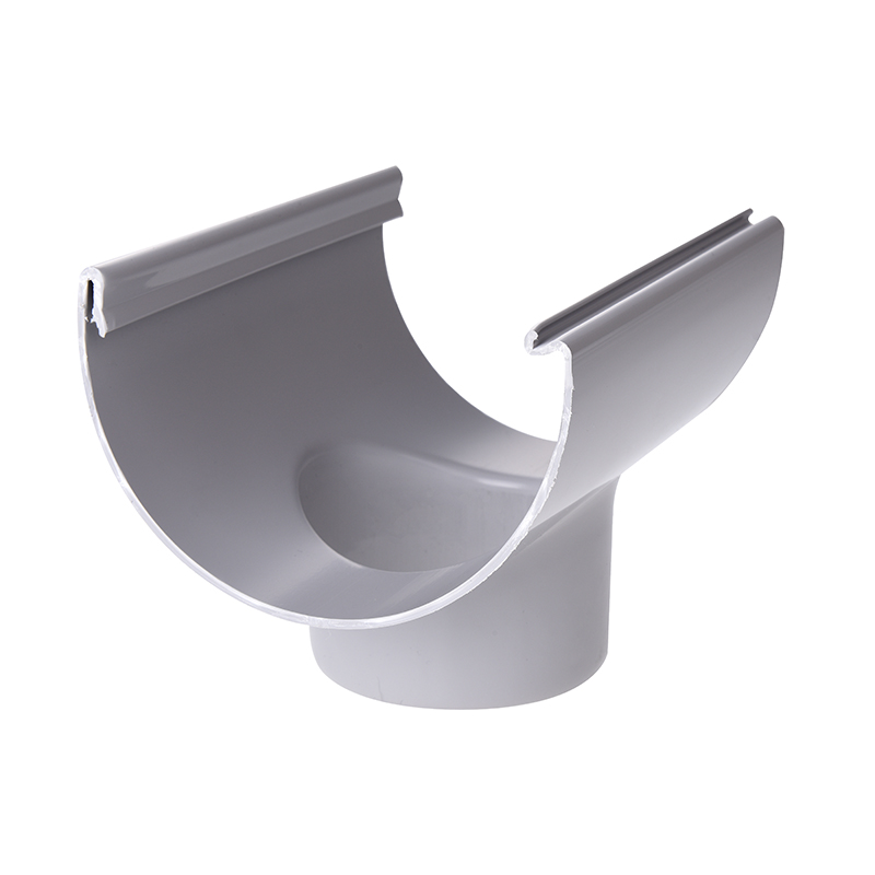 Plastmo Tudstykke - Str. 12 - Ø75 - Grå 