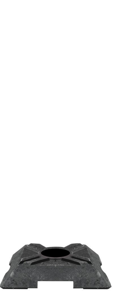 Fod til afspærringscylinder 8 kg