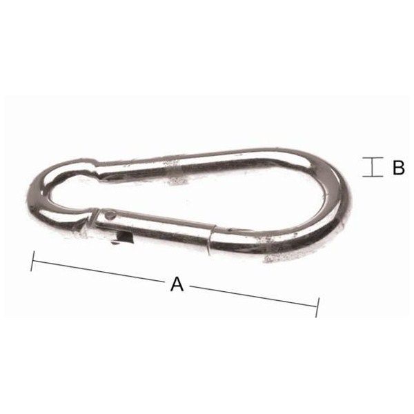 Brandmandshage 10x100mm 1 stk