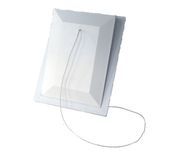 DUKA klapventil type 110 hvid 10x15cm