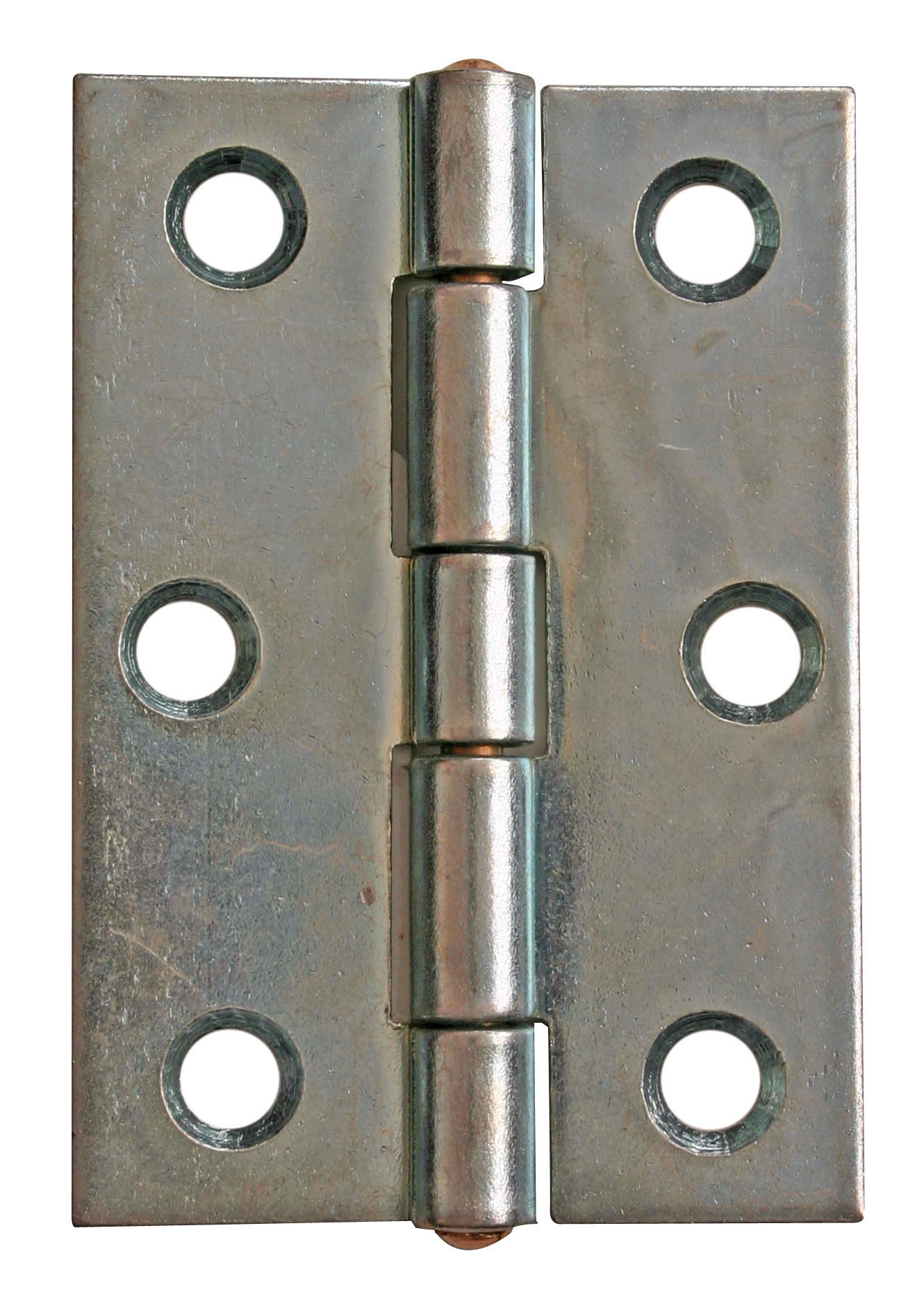 PN kanthængsel elforzinket - blå 76,2mm