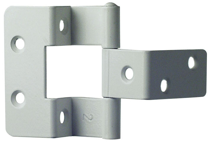 PN skabshængsel med løs tap - hvid