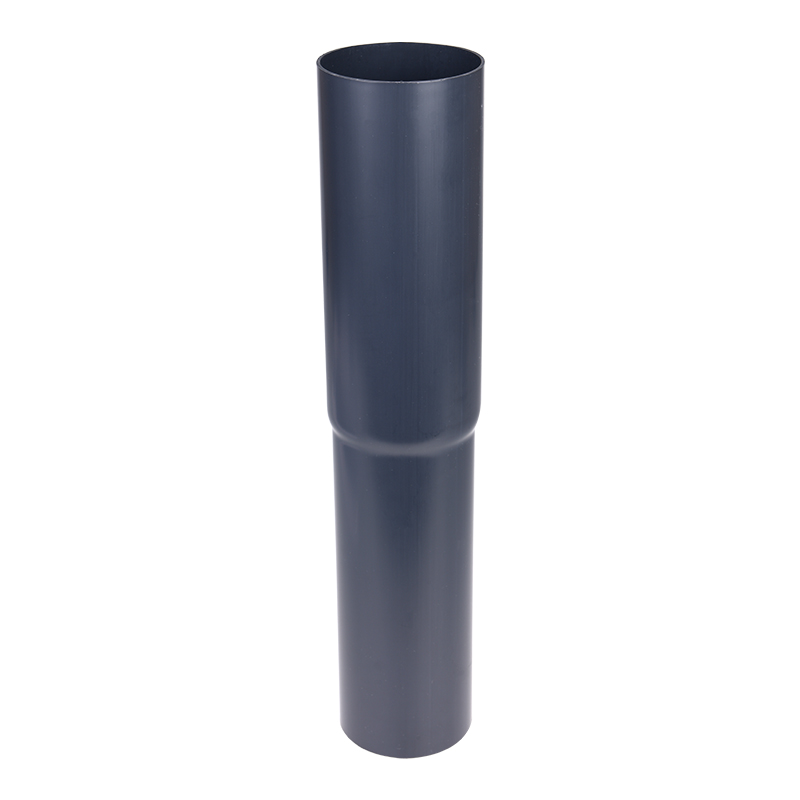 Plastmo Lige Nedførsel 75mm Grafit