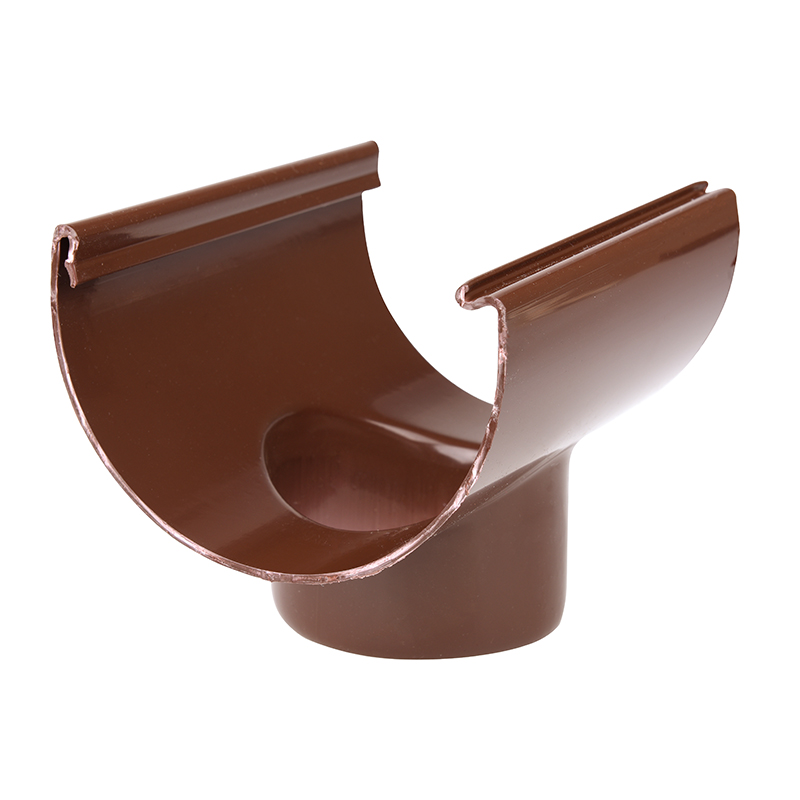 Plastmo Tudstykke - Str. 12 - Ø75 Brun