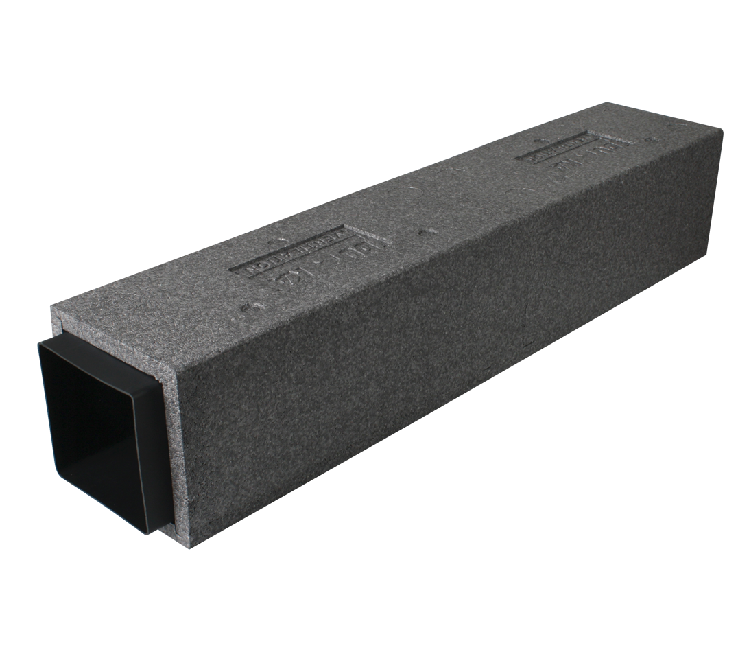 DUKA Therm Aftræksrør med 20mm isoleringsskal 