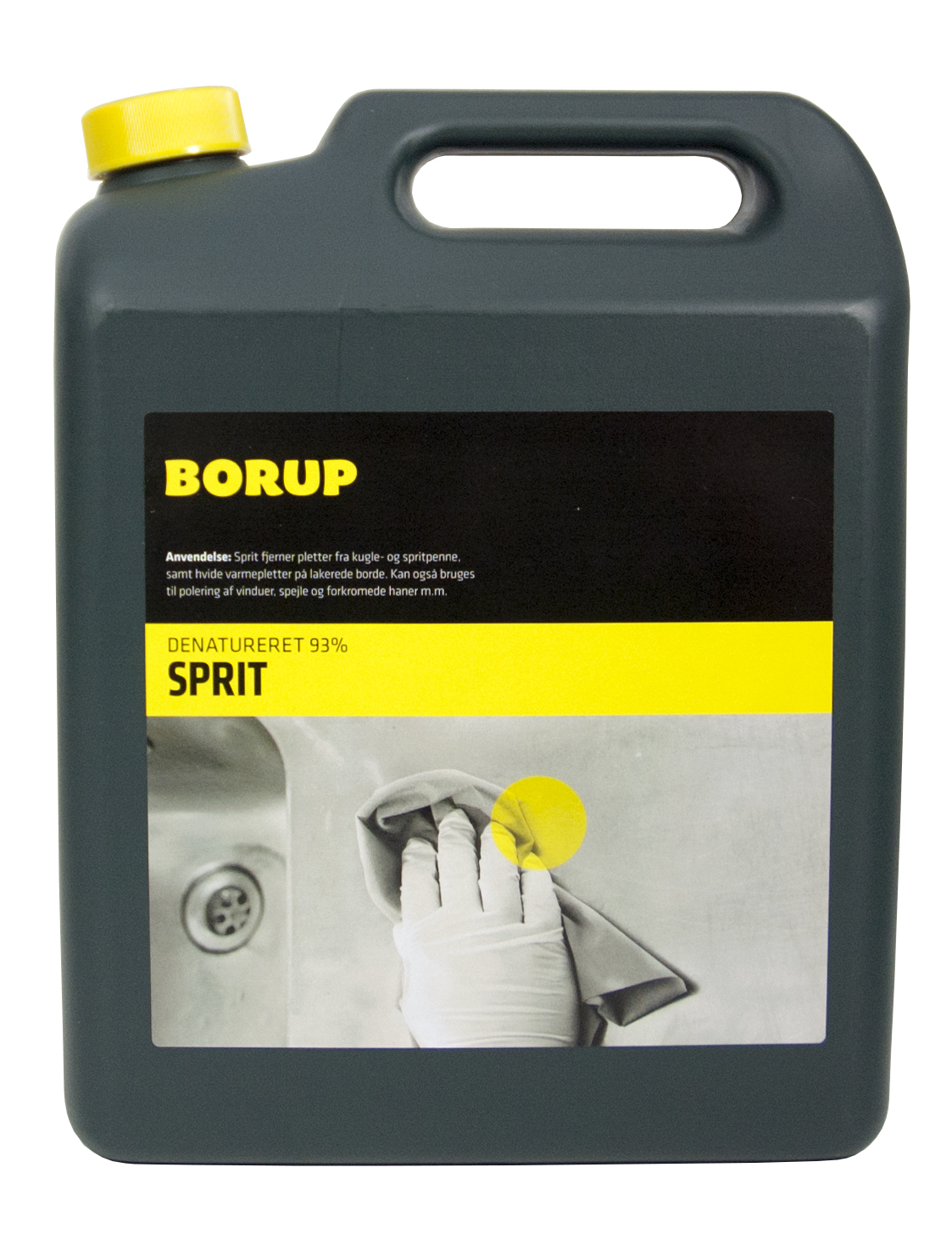 Borup sprit denatureret 93% 5 l