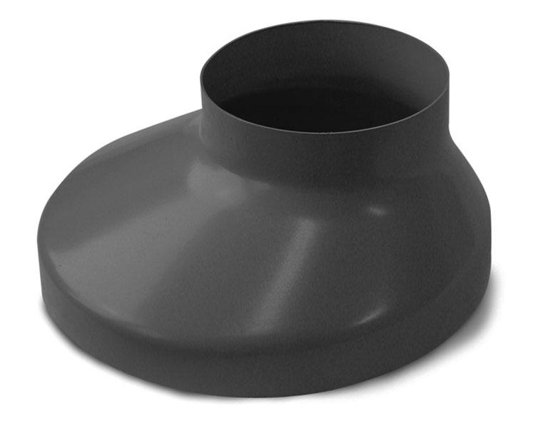 Plastmo Brøndkrave Grafit 75/130mm