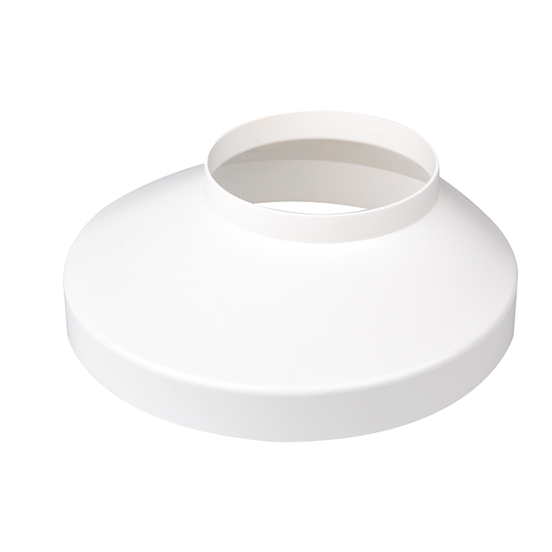 Plastmo Brøndkrave 90/130mm Hvid