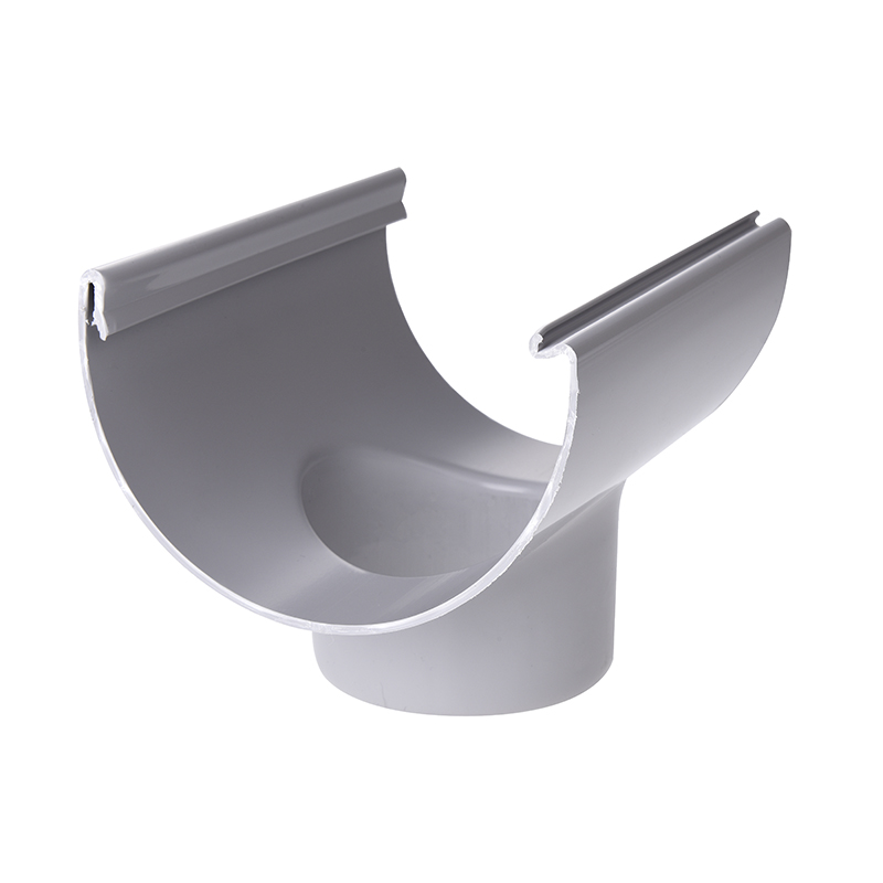 Plastmo Tudstykke - Str. 12 - Ø90 - Grå