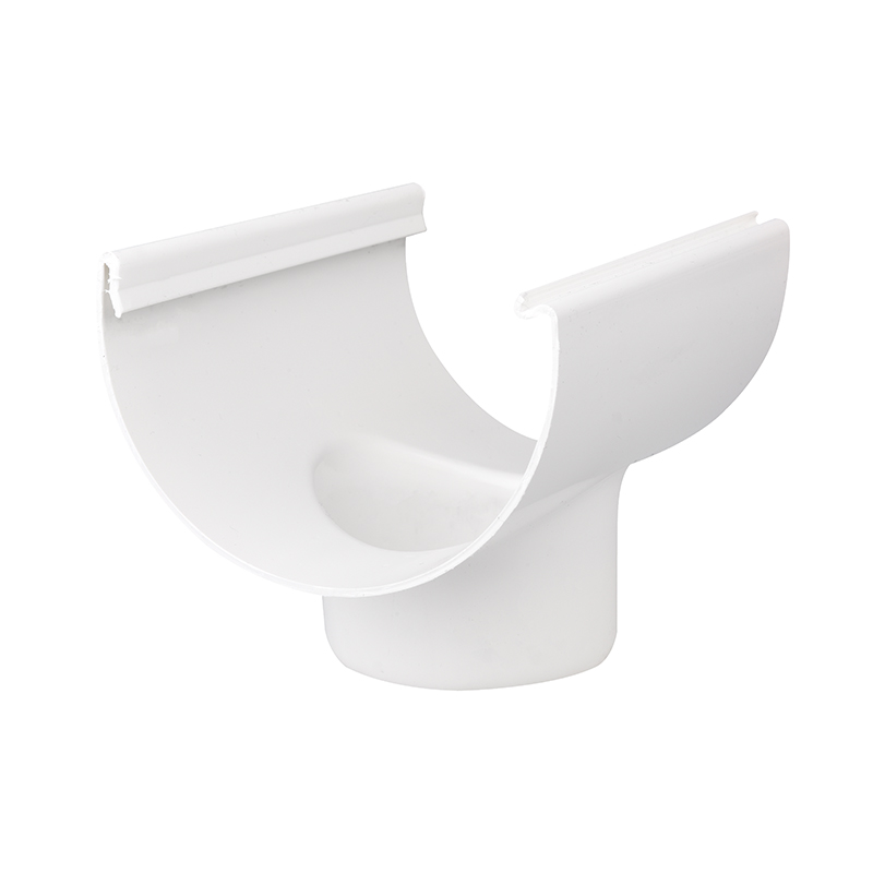 Plastmo Tudstykke - Str. 10 - Ø75 Hvid