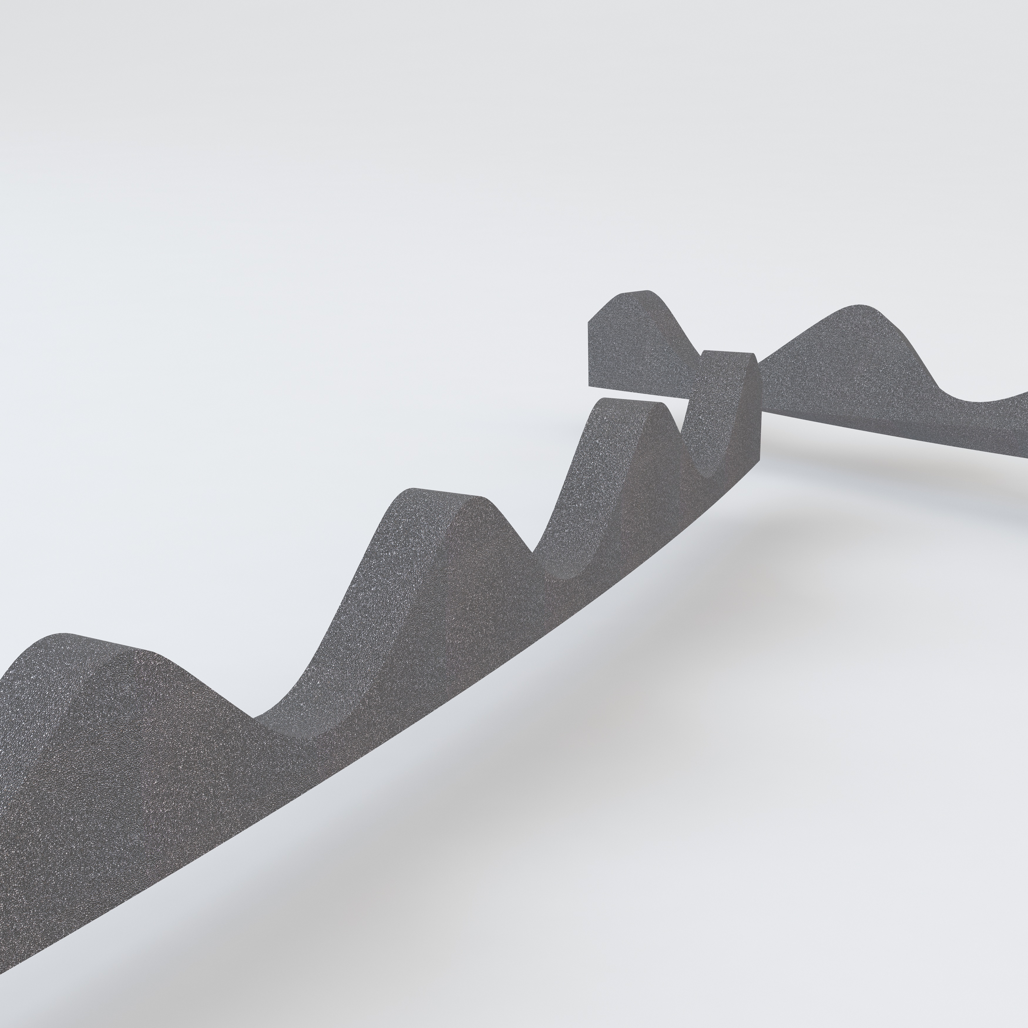 Swisspearl Skumbølgeklods b7 asfaltimpr. Sort - 1032x25mm