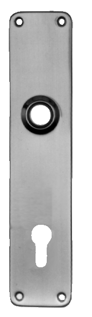 RUKO ASSA ABLOY Langskilt 312/8 til greb og cyl. - C:92mm 