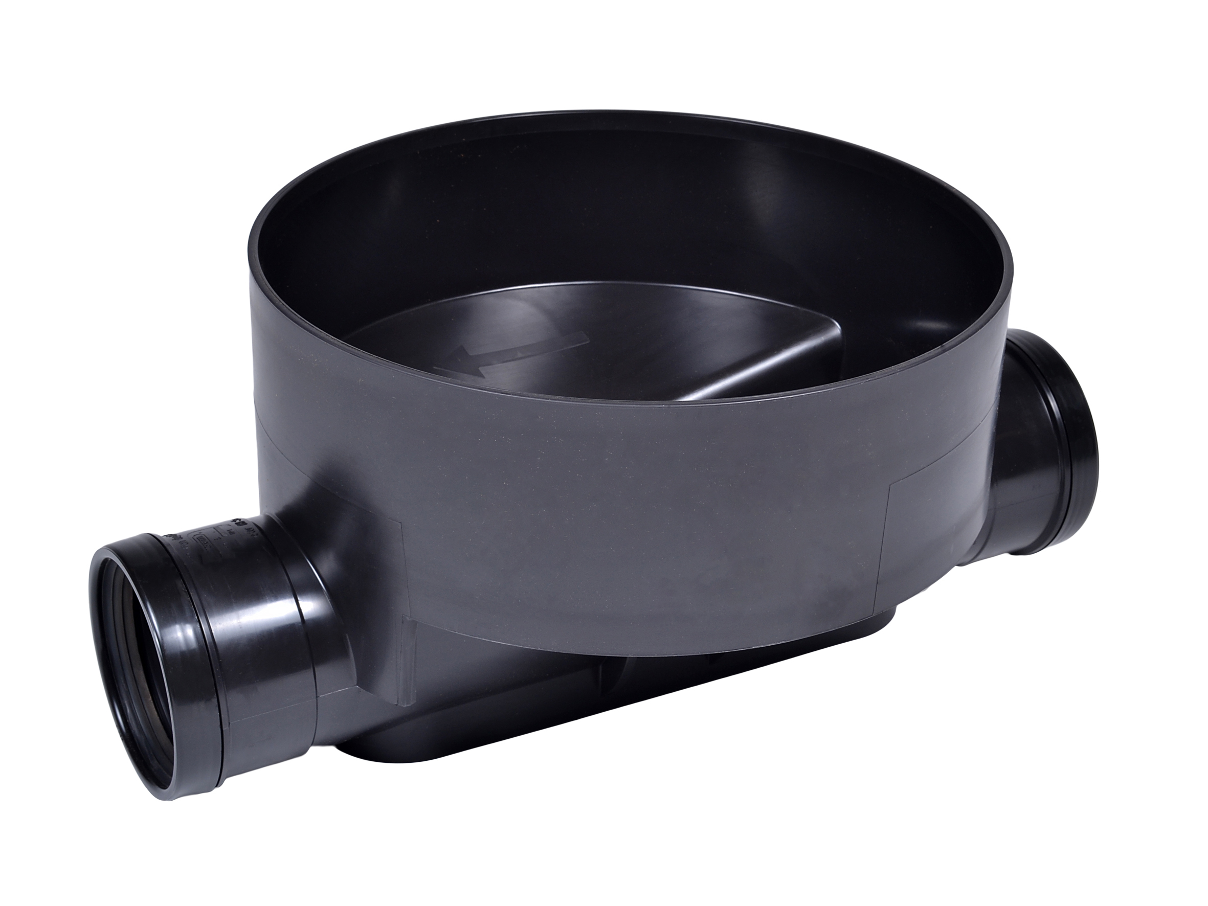 Wavin PP rense/inspektionsbrønd tp1 lige tilløb - Ø315/110mm