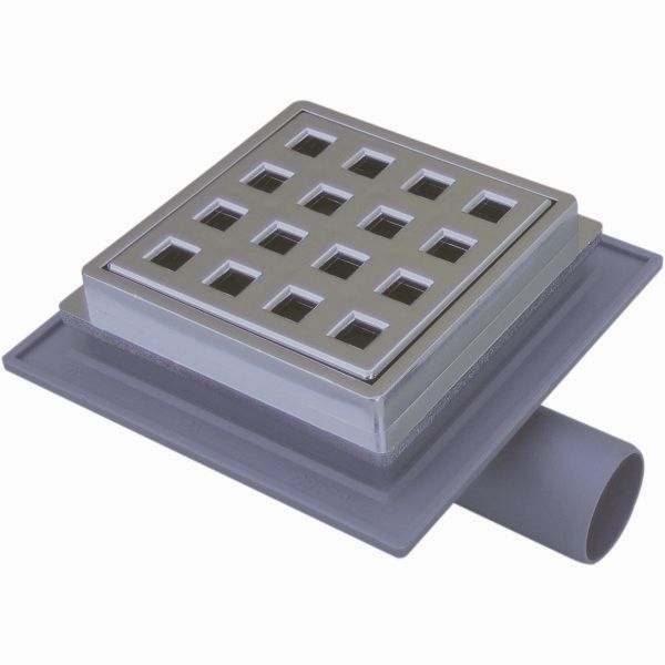 Purus afløbsskål krom