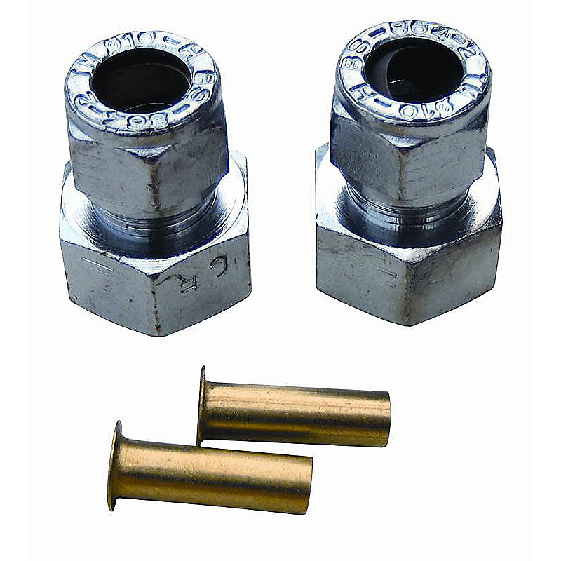 Overgang muffe/klemring 3/8"