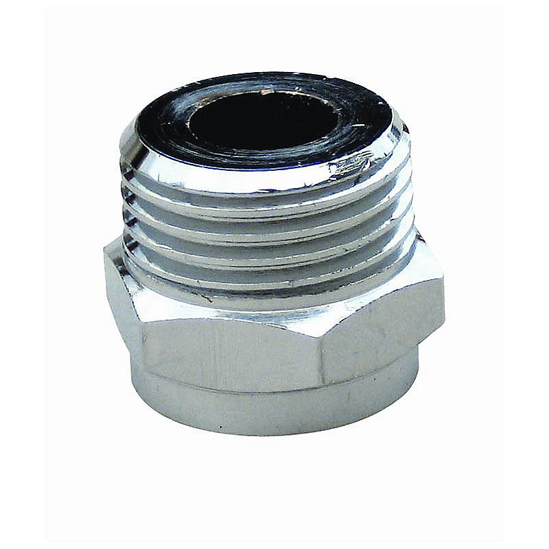 Overgang 3/8"- 1/2" krom