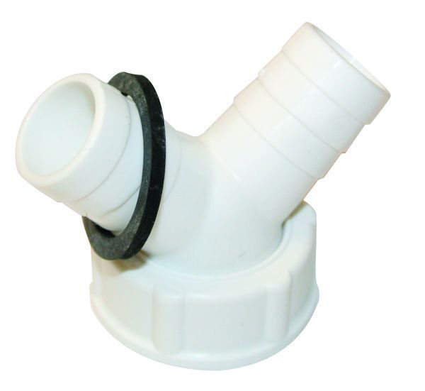 Slangeforskruning 1/1" dobbelt