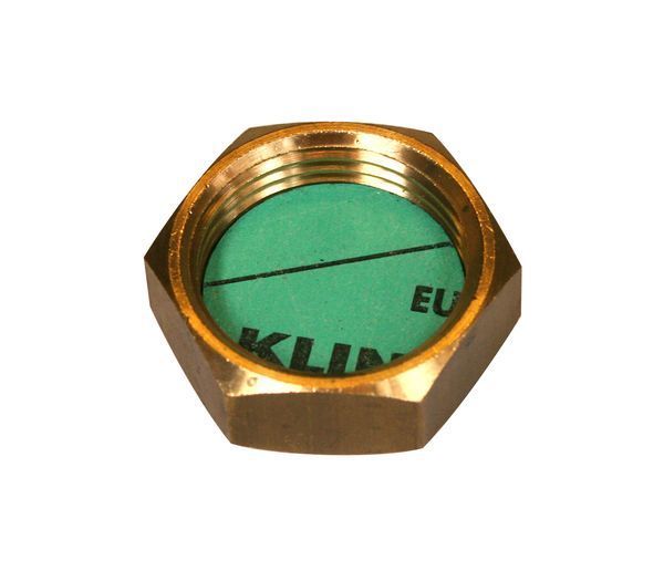 Slutmuffe 3/4" messing