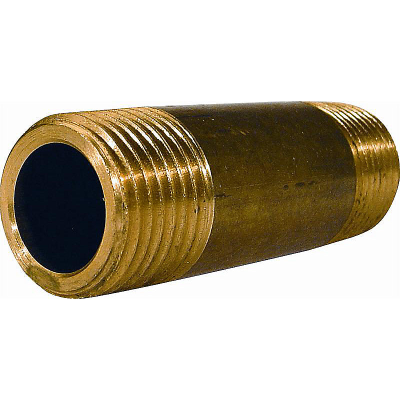 Nippelrør Messing - 1/2"x50mm