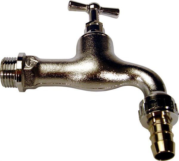 Aftaphane t-greb forkromet 1/2"