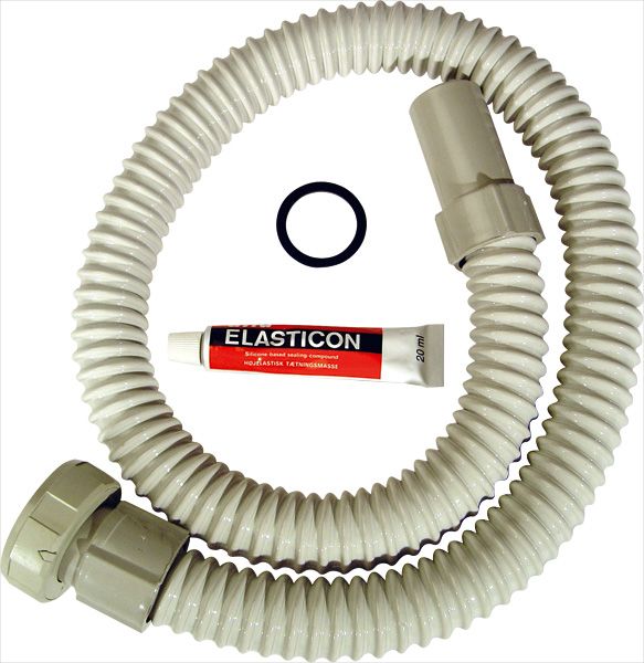 Afløbsslange 11/4" x 32mm 1 m