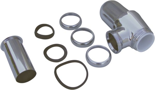 Pungvandlås krom 1 1/4" - 32mm