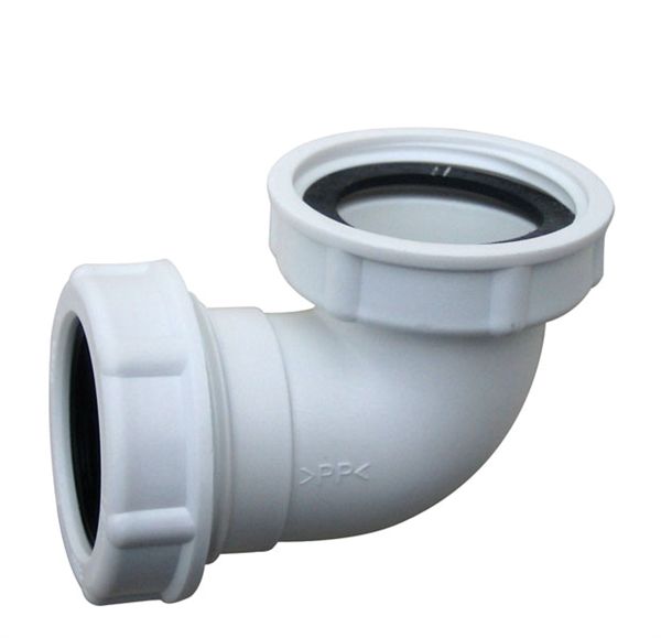 Afløbsvinkel plast 1 1/2"-32mm