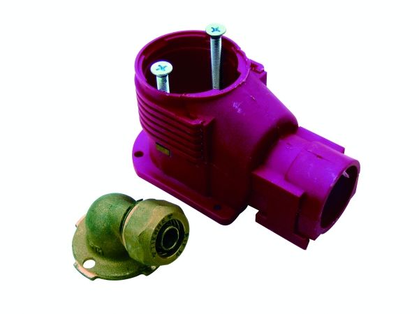 Koblingsdåse Enkelt Grå - 1/2"x15mm