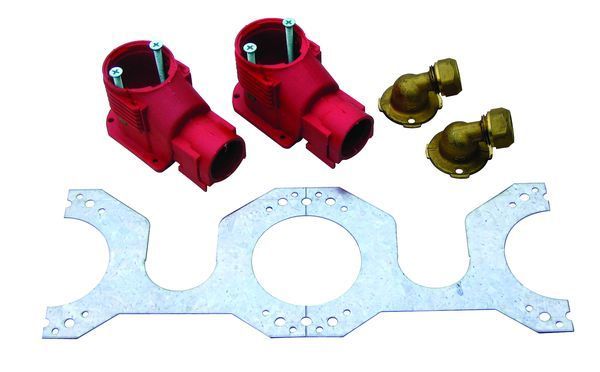 Koblingsdåse dobbelt 1/2" 15mm