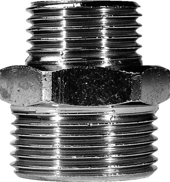 Brystnippel Krom - 3/4"x1/2"