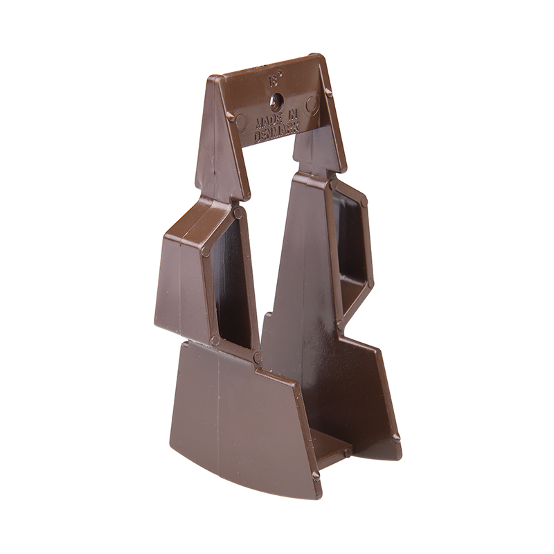 Plastmo Trekantkile Brun 18°/27°