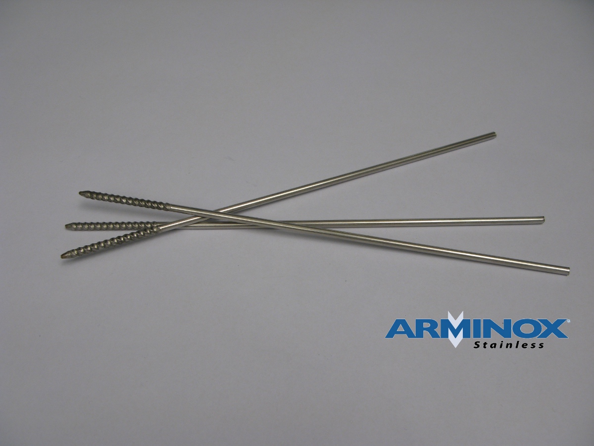 Arminox Murbinder med slaggevind - 4x250mm