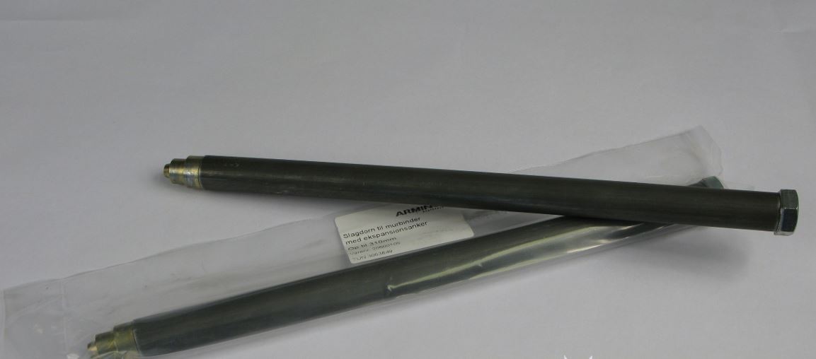 Arminox Slagdorn til murbinder med ekspansionsanker - 410mm