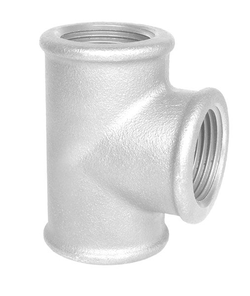 Galv Tee - 1/2"x3/4"x1/2"