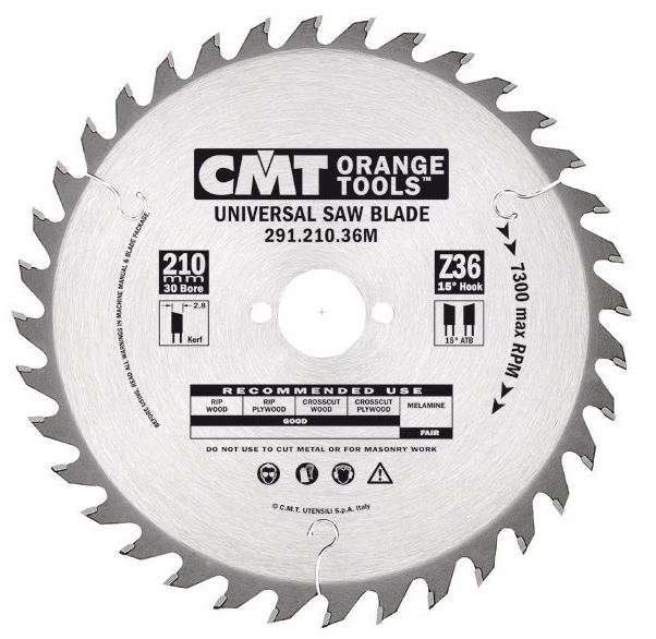 CMT Savklinge Z40w - 190x2,6x30mm 