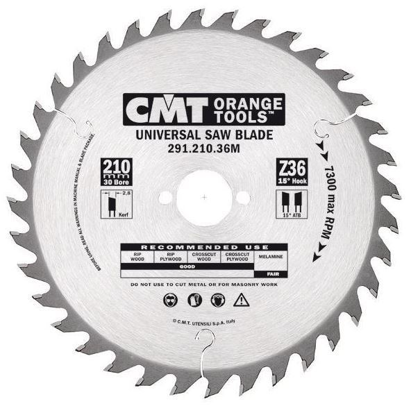 CMT Savklinge Z80ne - 250x3,2x30mm 