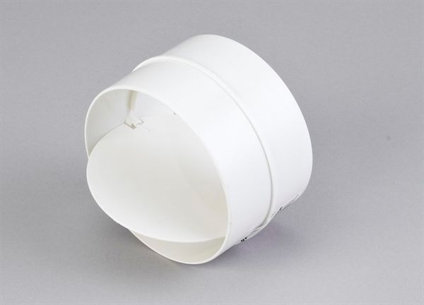 Duka lukkespjæld hvid Ø100mm