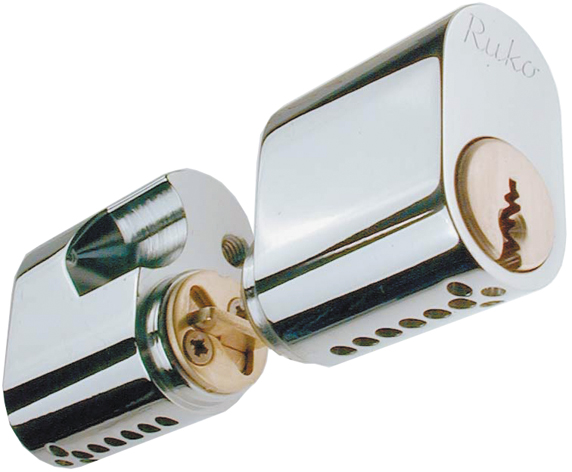 RUKO ASSA ABLOY Cylinder dobbelt 1662dc Rfl 