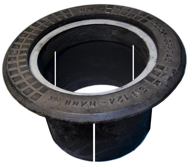 Duco flydekarm kl. d400 med lang skørt - Ø315