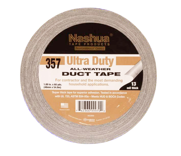 Stokvis Lærredstape Sølv - 48mmx55m 