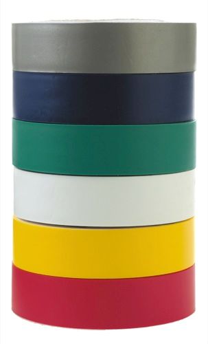 Pvc isolerbånd selvklæbende sort 50 mm x 20 m