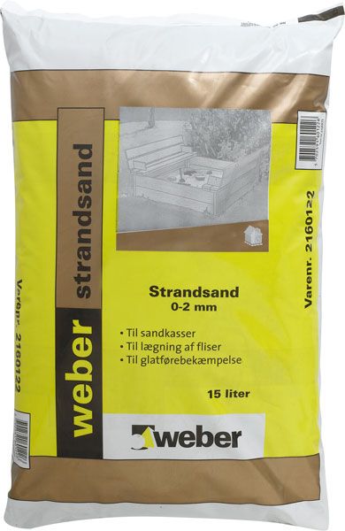 Weber Strandsand 0-2mm - 15l