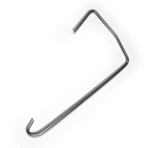 IBF Nakkeklemme Rustfri - 38x73mm