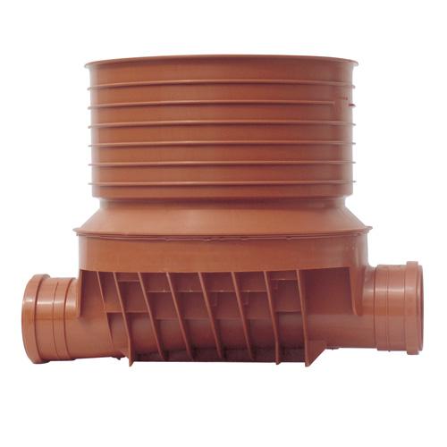 Uponor rense- og inspektionsbrønd PP lige type 1 - 110x315mm